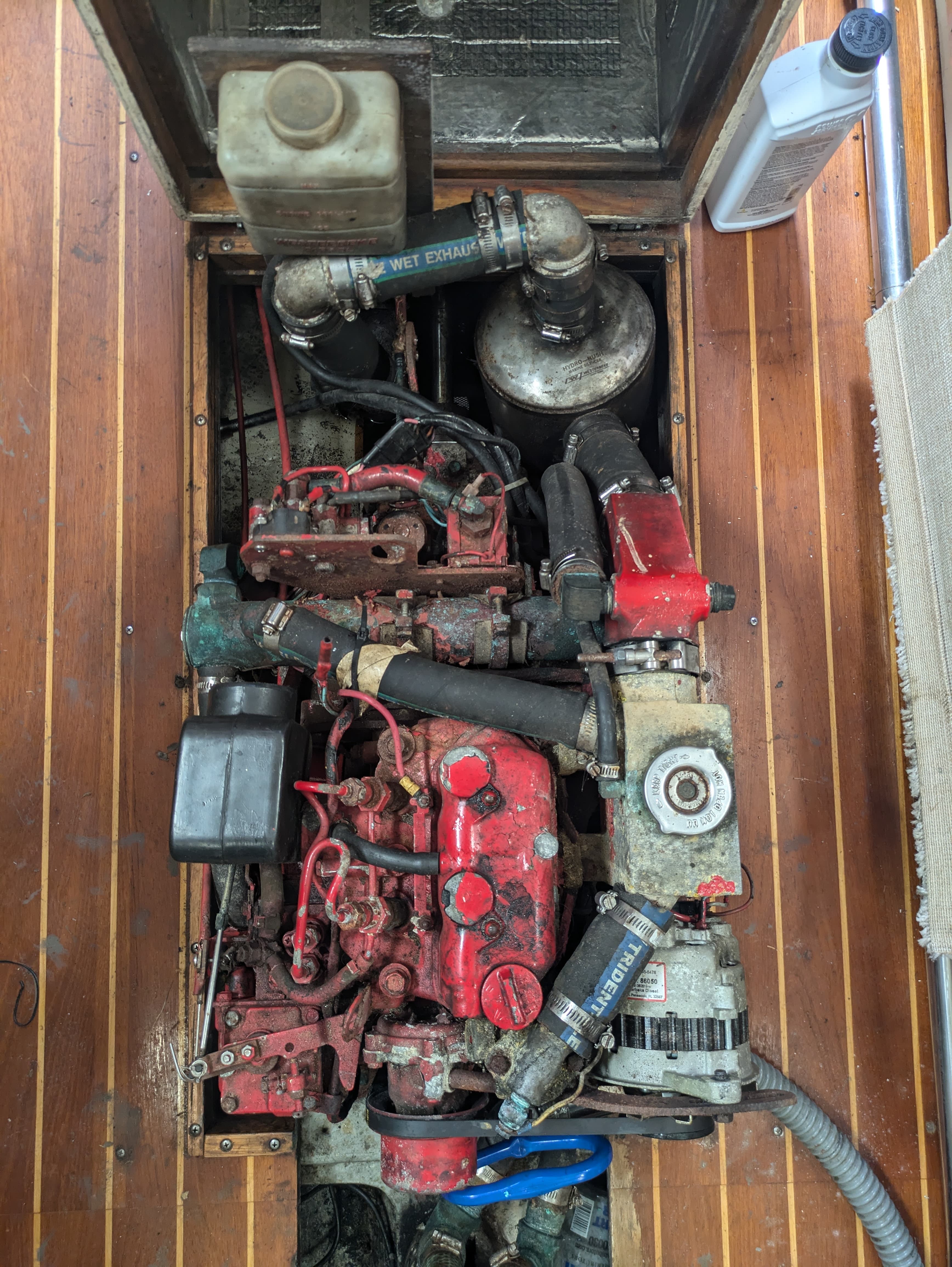 Inboard diesel